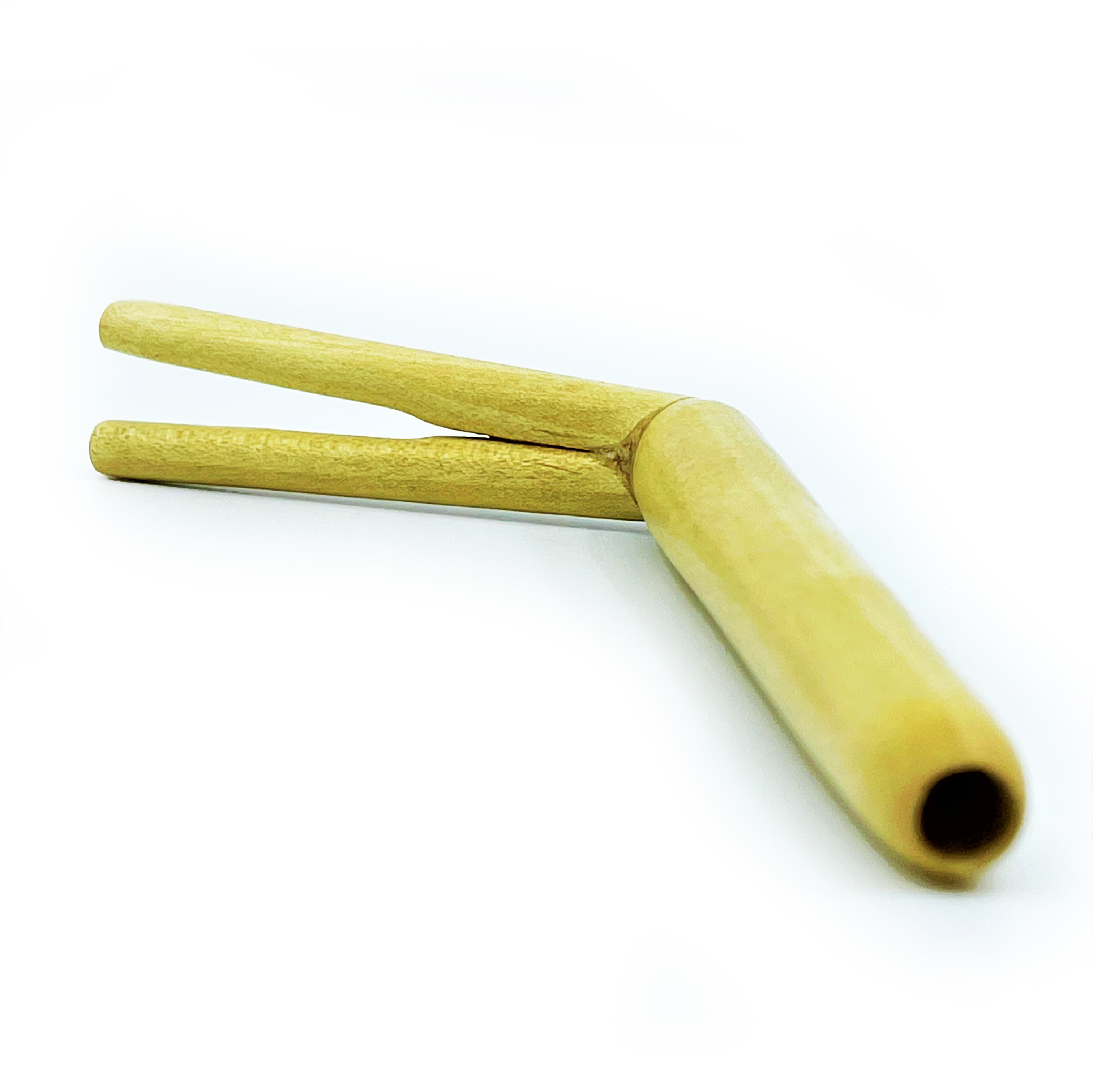 Dubbel näsborrs-tepi - Krokodilträ - 3
