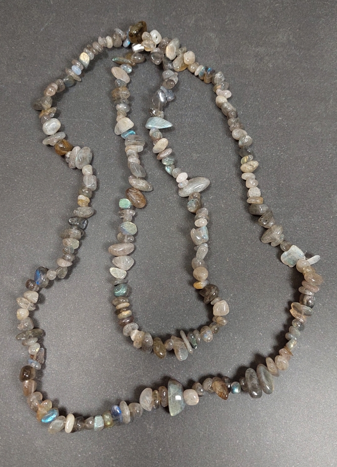 Labradorit Chip Halsband
