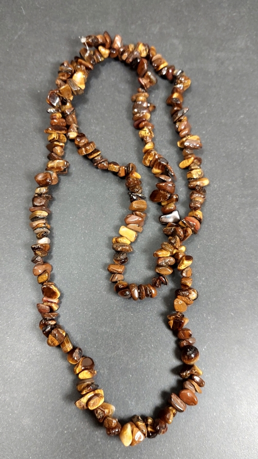 Tigeröga Chip Halsband