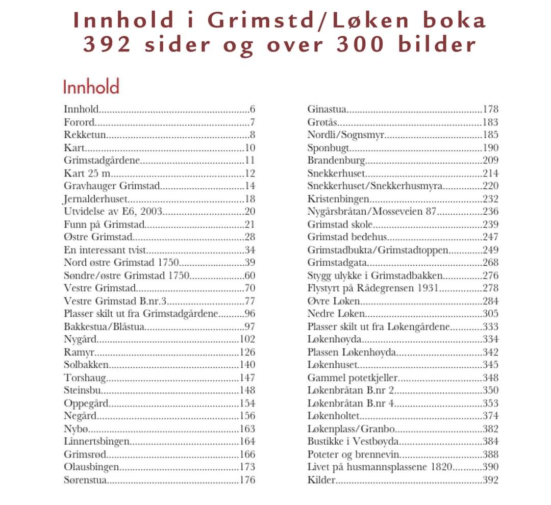 Rådehistorie Grimstad - Løken - 2