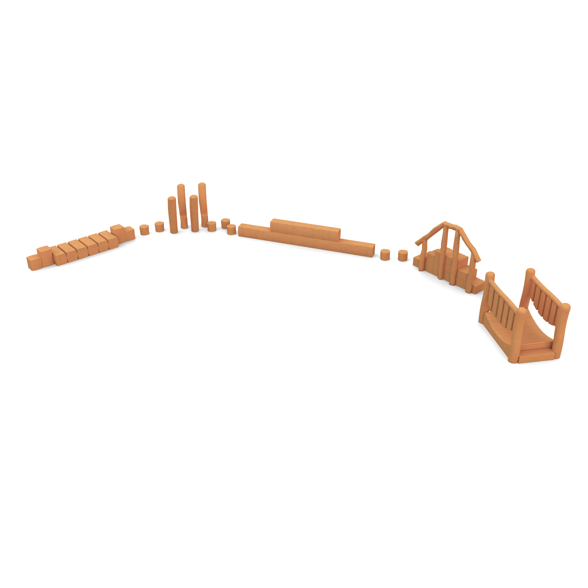 Paket Hinderbana Båge, 1-3 år - 3