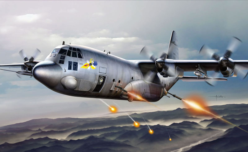 1/72 AC - 130H SPECTRE