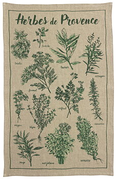  Maison Vivaraise Handduk Herbes de Provence