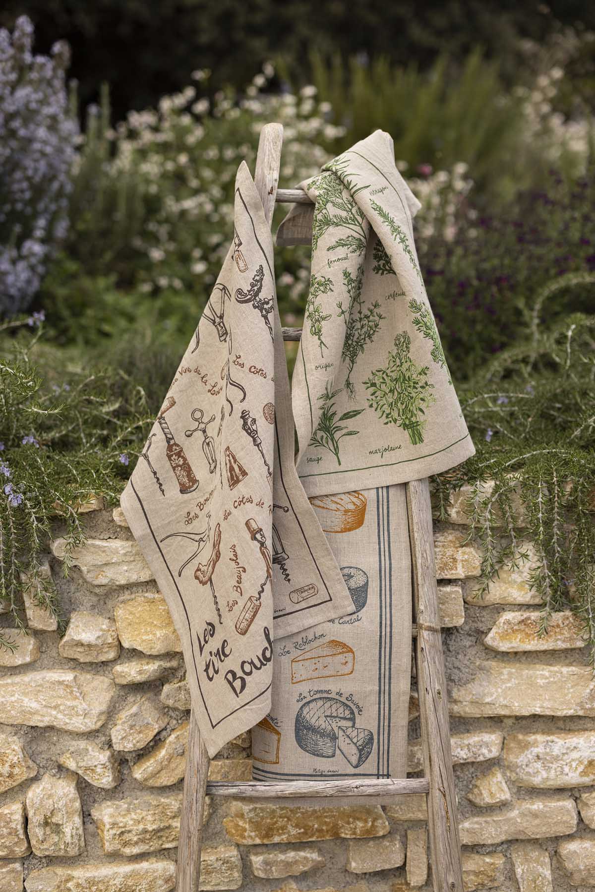  Maison Vivaraise Handduk Herbes de Provence - 2