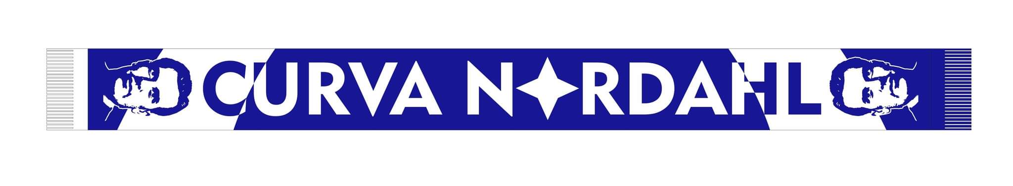 Curva Nordahl - Halsduk (Vitblå)