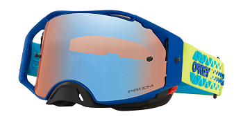 Oakley Goggles Airbrake MX Silver/Blue Colorshift Prizm MX Sapphire