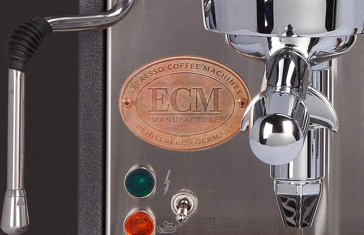 ECM Mechanika VI Slim Heritage Line Slimmad espressomaskin med