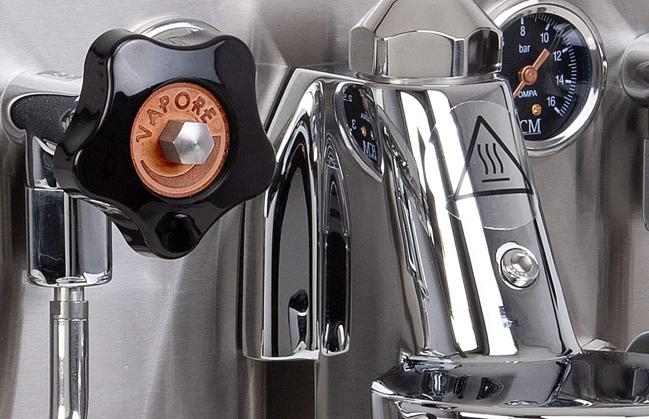 ECM - Mechanika VI Slim Heritage Line - Slimmad espressomaskin med koppardetaljer - 4