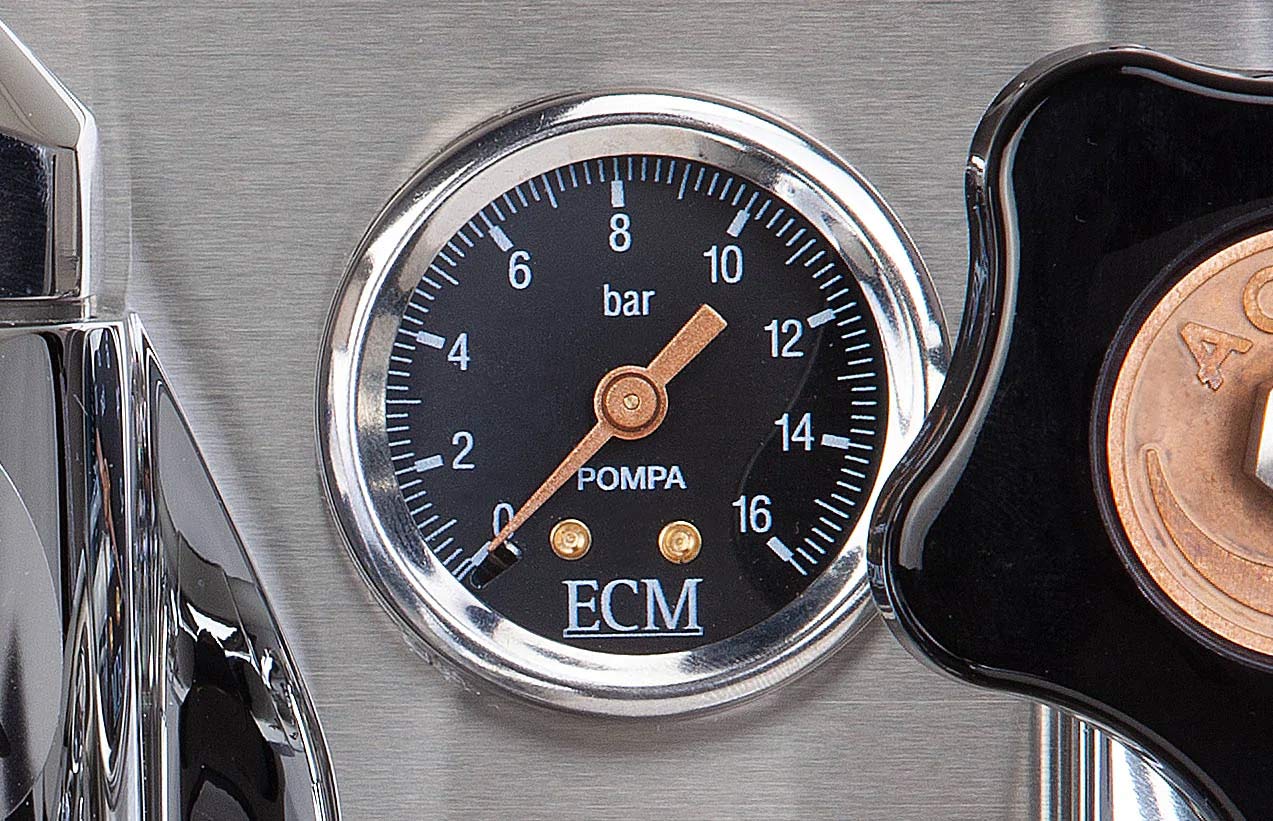 ECM - Mechanika VI Slim Heritage Line - Slimmad espressomaskin med koppardetaljer - 3