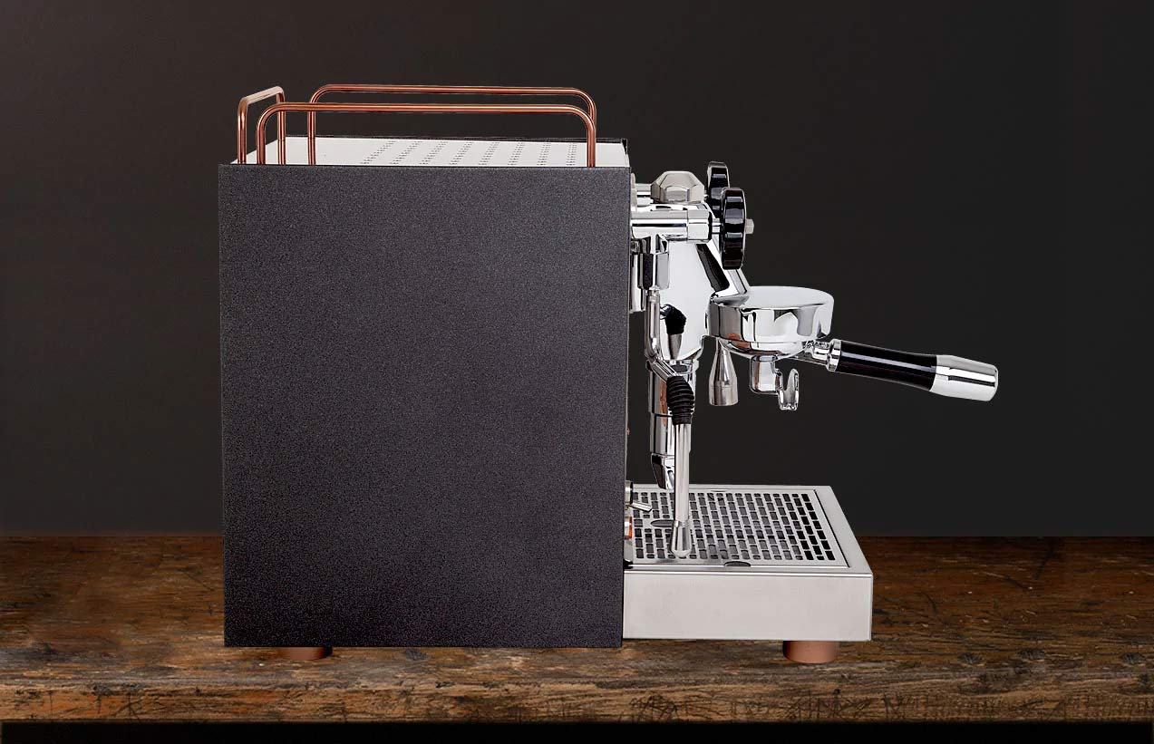 ECM - Mechanika VI Slim Heritage Line - Slimmad espressomaskin med koppardetaljer - 5