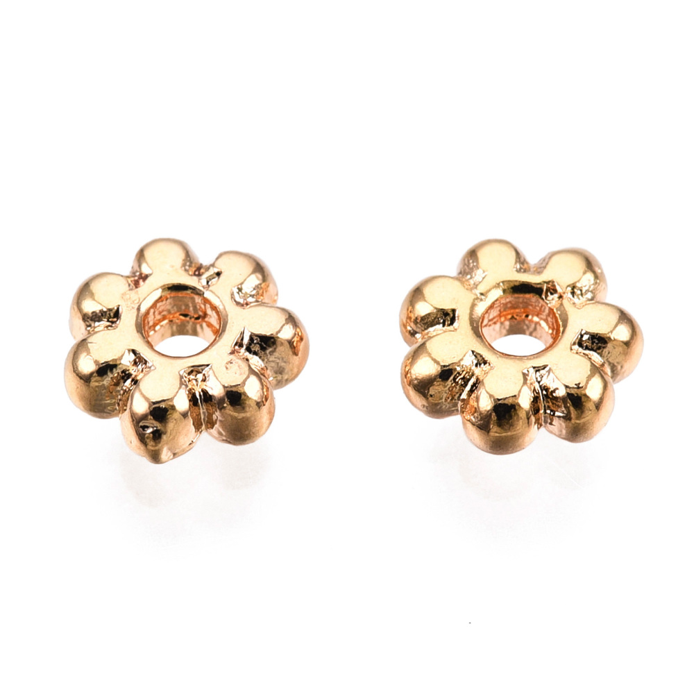 Pärla liten daisy  guld - 2