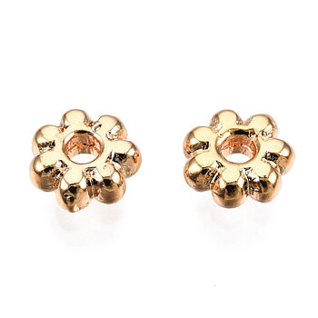 Pärla liten daisy  guld