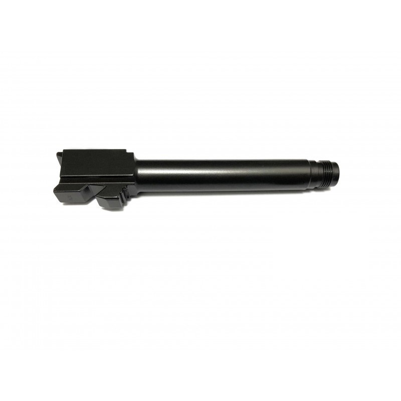 Glock 19/45 gängad original pipa M13,5x1 vänster Gen 5 (Passar alla gen)