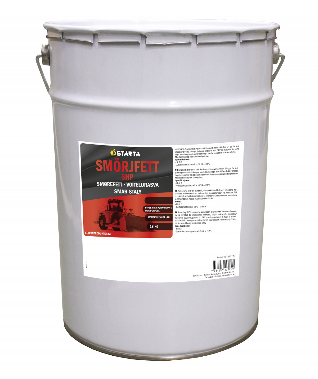 Starta Smörjfett SHP Hink 18 KG