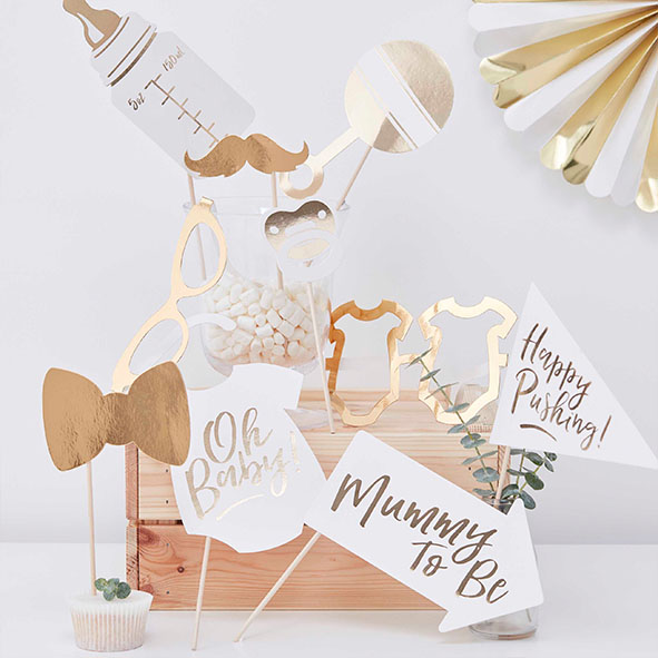 Fotorekvisita "Oh baby!" - Baby shower -1