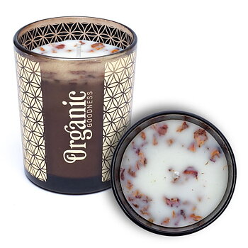 Organic Goodness scented candle Rose & Geranium