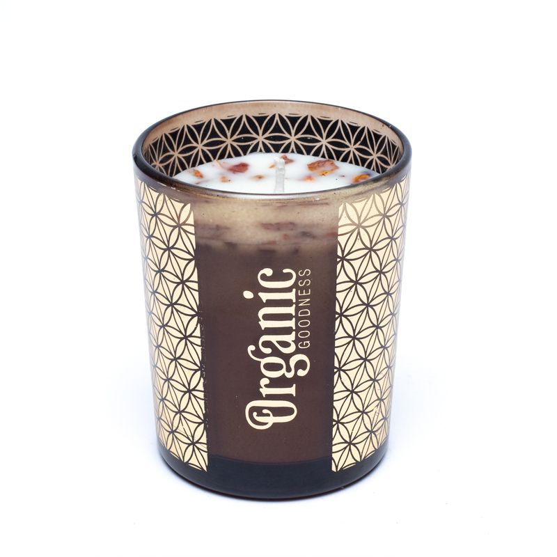 Organic Goodness scented candle Rose & Geranium - 3