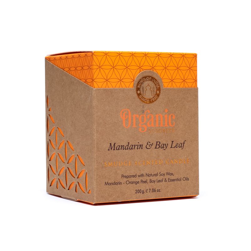 Organic Goodness scented candle Mandarin & Bay Leaf - 2