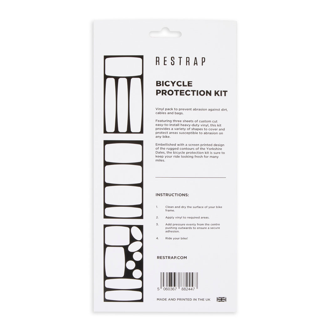 Restrap Bicycle Protection Kit White