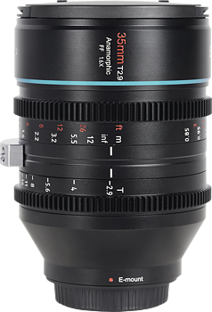 Sirui Venus 35mm T2.9 Full-frame Anamorphic 1.6x Lens