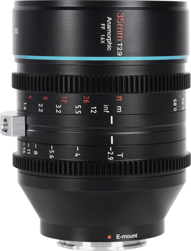 Sirui Venus 35mm T2.9 Full-frame Anamorphic 1.6x Lens