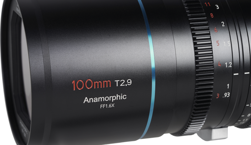 Sirui Venus 100mm T2.9 Full-frame Anamorphic 1.6x Lens - 5