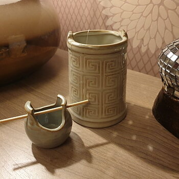 Aroma lampa/Oil Burner - Kinesisk Motiv