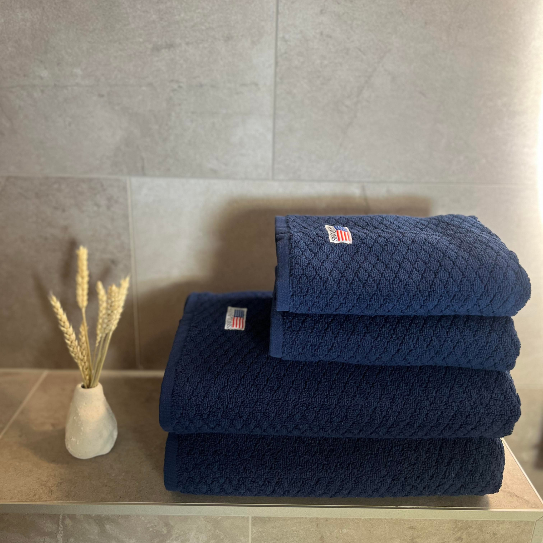 Shinnecock Towel Navy 70x140 2-pcs - 3