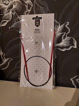 Rundsticka 3mm 60cm i metall med mjuk kabel