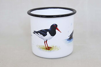 Birds Enamel Mug 8x9 cm