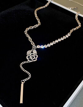 Halsband Fashion Flower & Leaf