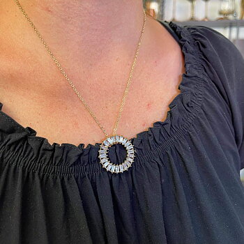 Halsband Fashion Beauty Diamond