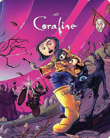 Coraline - Limited Edition Steelbook (BLU-RAY 4K ULTRA HD + BLU-RAY)