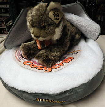 SnuggleSafe Kattbädd med värmedyna