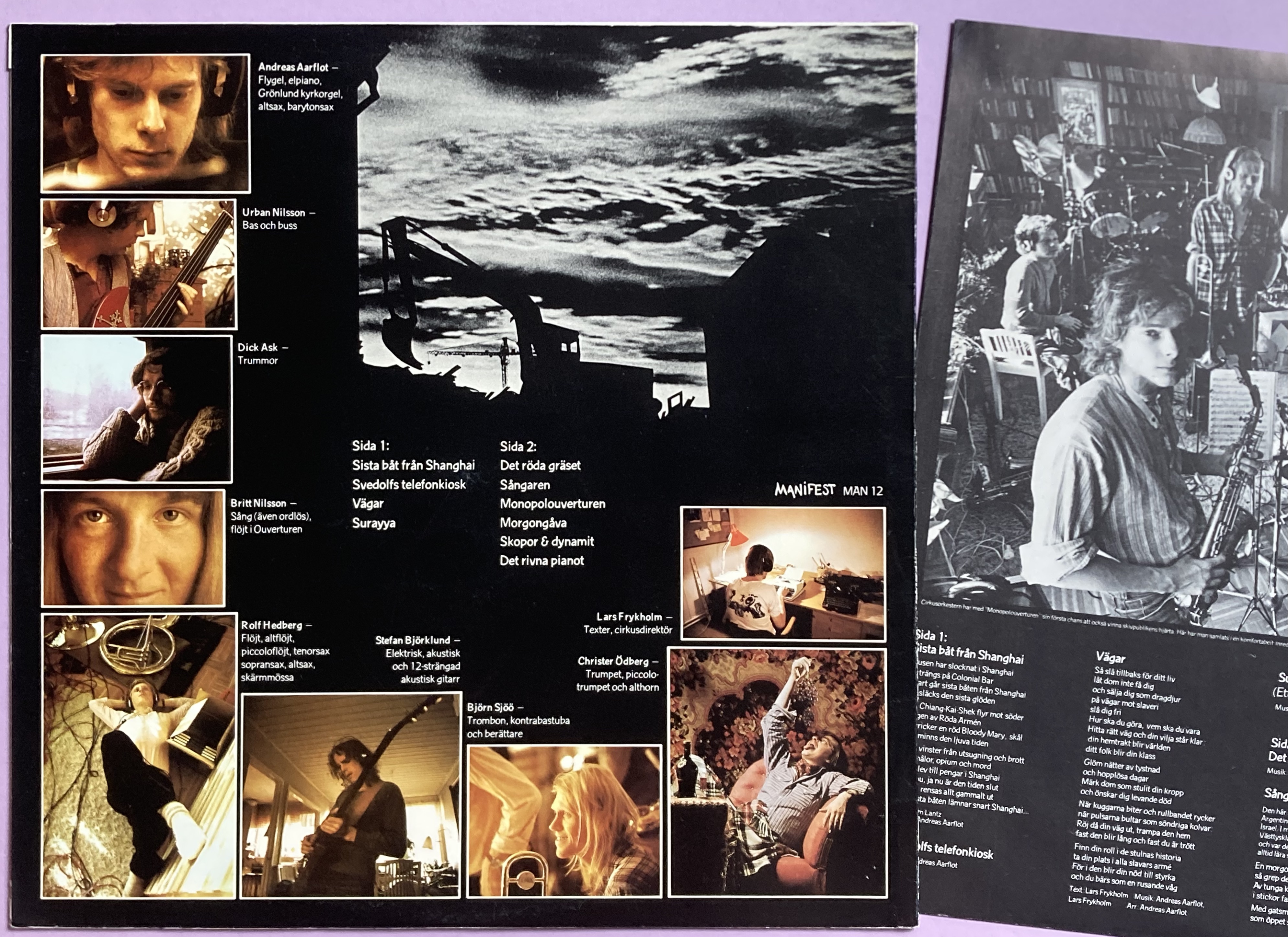 ANDREAS AARFLOT - Det rivna pianot Swe-orig LP 1978 - 2