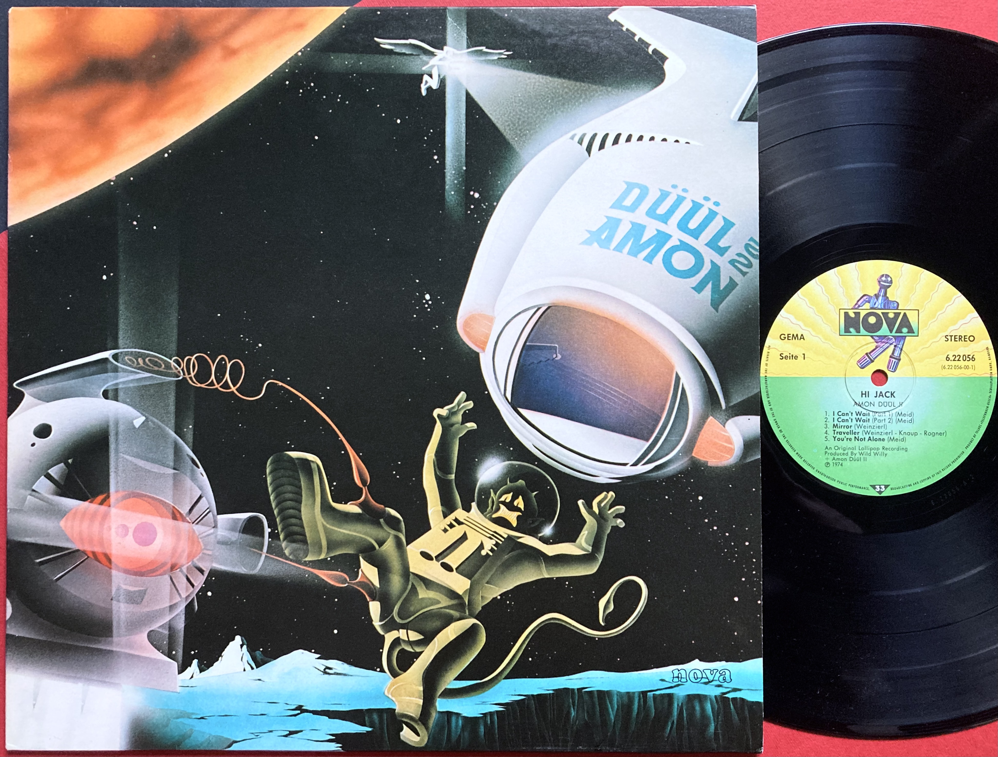 AMON DüüL II - Hi Jack Ger-orig LP 1974