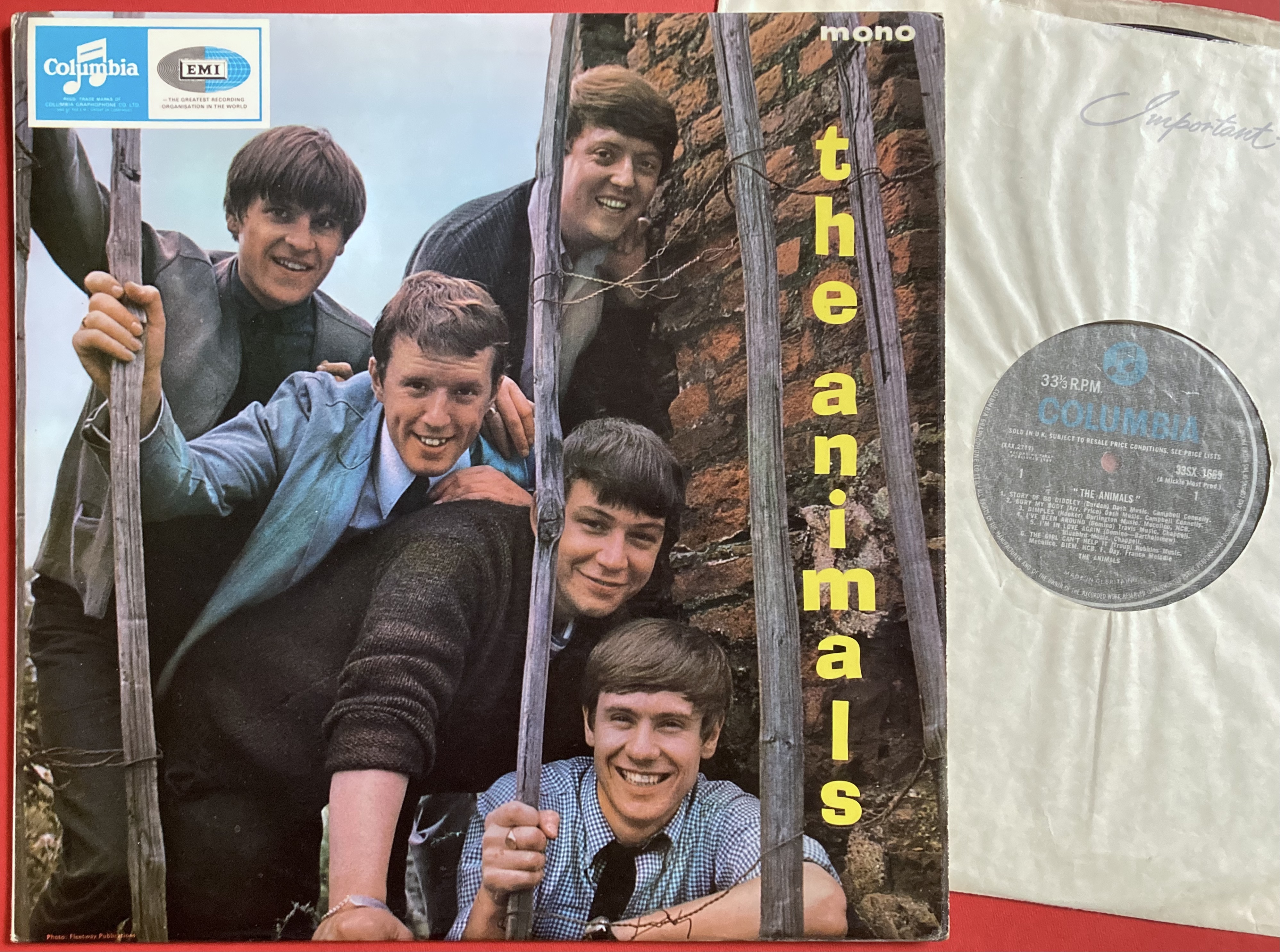 ANIMALS - "same" UK-orig LP 1964