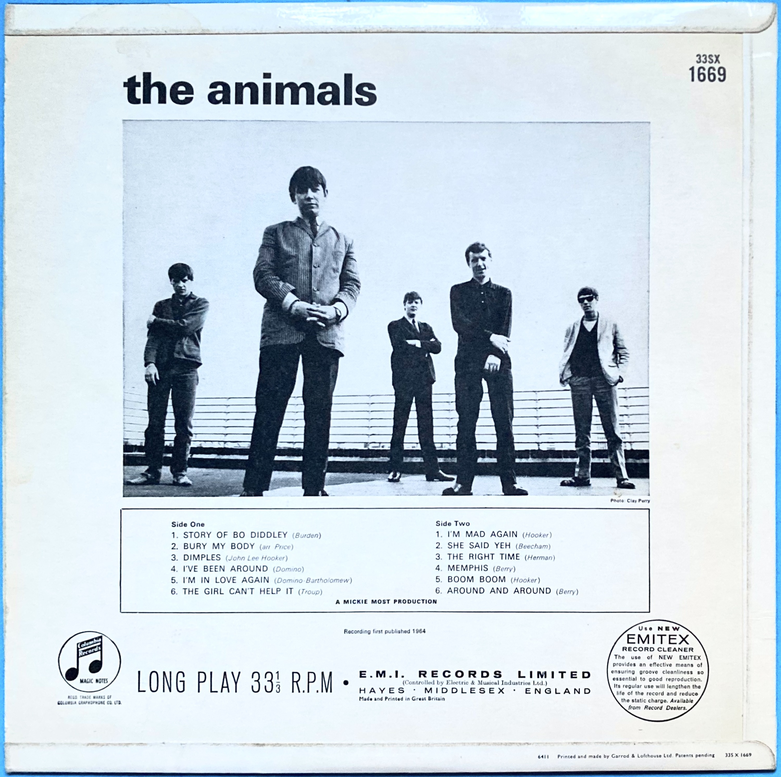 ANIMALS - "same" UK-orig LP 1964 - 2