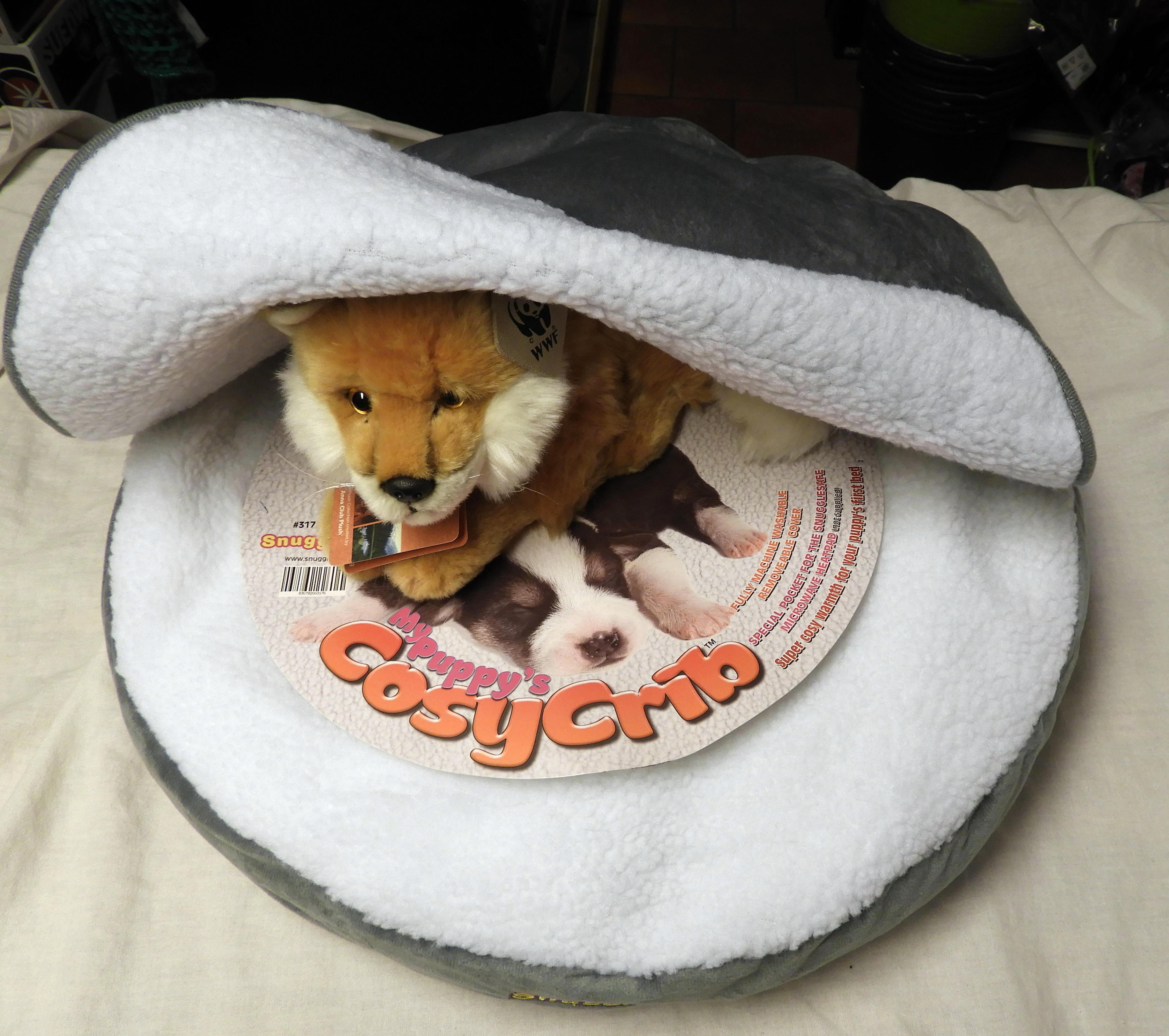 SnuggleSafe Hundbädd med värmeplatta