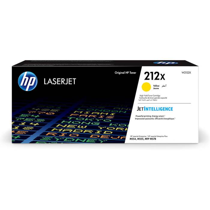 Toner HP 212X W2122X gul