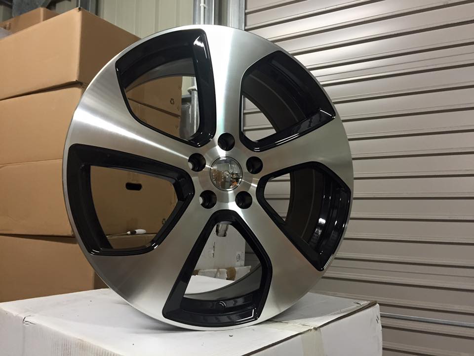 19" GTI Austin Black/pol 5x112 - 3
