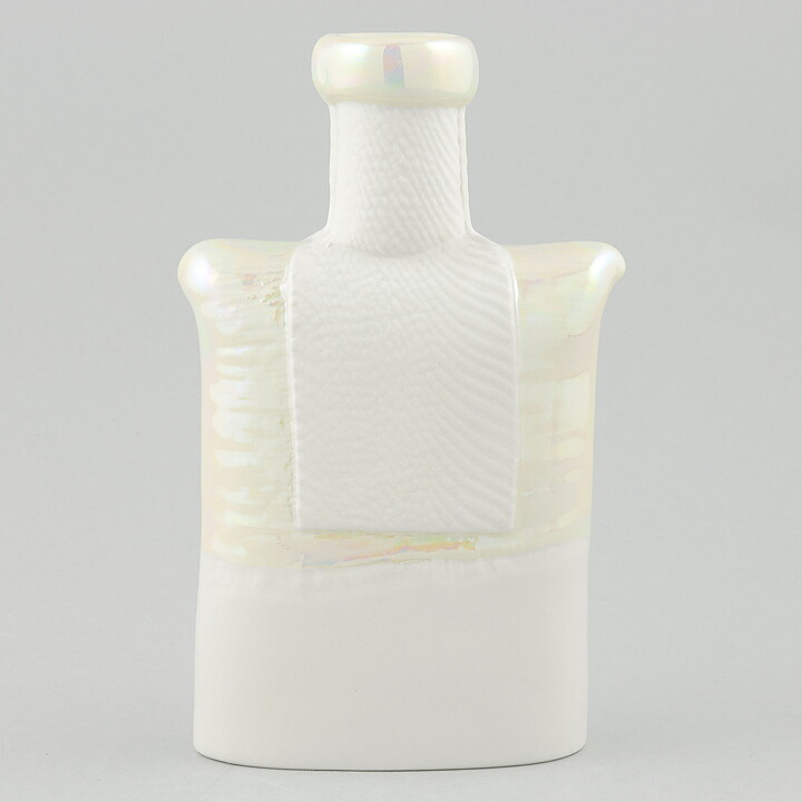 スザンヌ・オーレン  ホワイトのベース  (Vase) 15cm 1985年