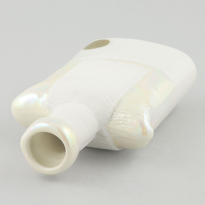 スザンヌ・オーレン  ホワイトのベース  (Vase) 15cm 1985年