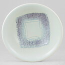 Suzanne Öhlén (Textura 1985)  White Bowl with Impressed Pattern 14 cm
