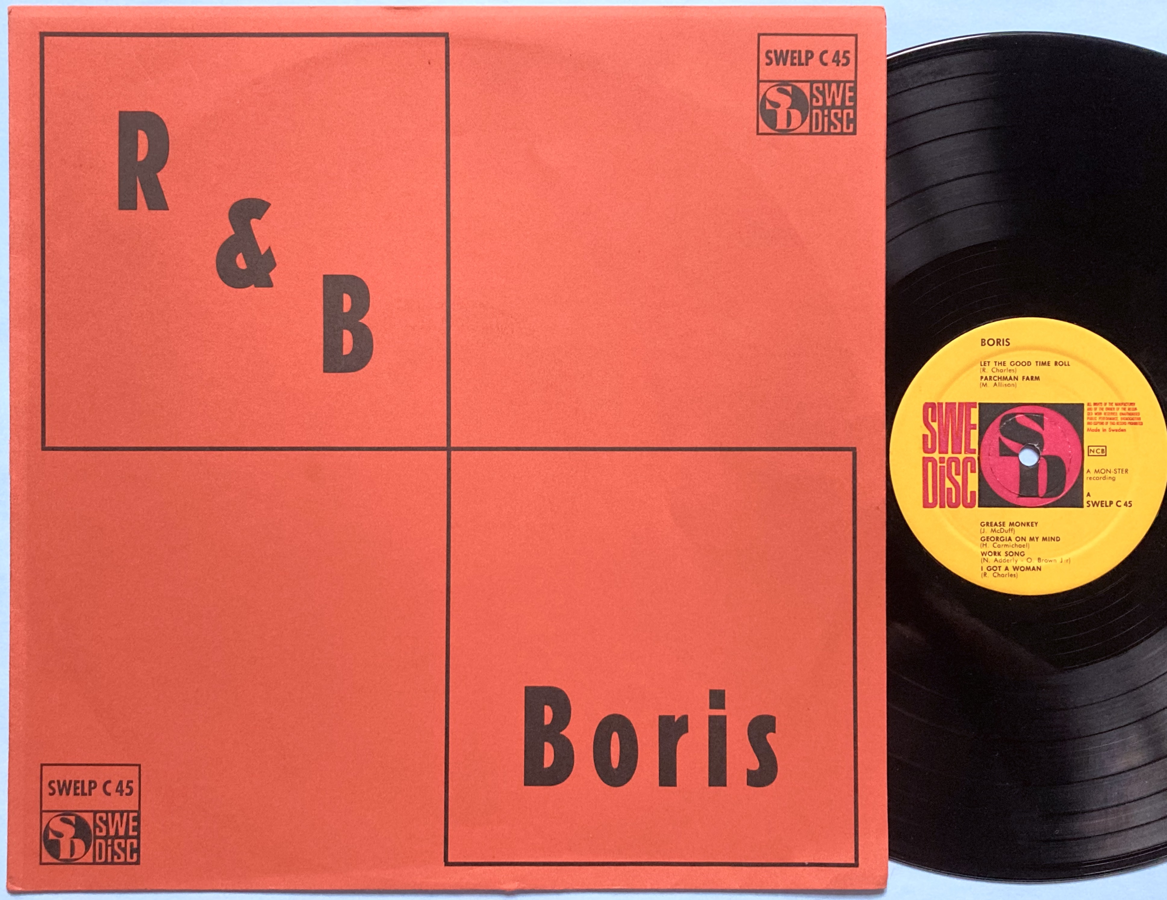 BORIS - R&B Swe-orig LP 1968