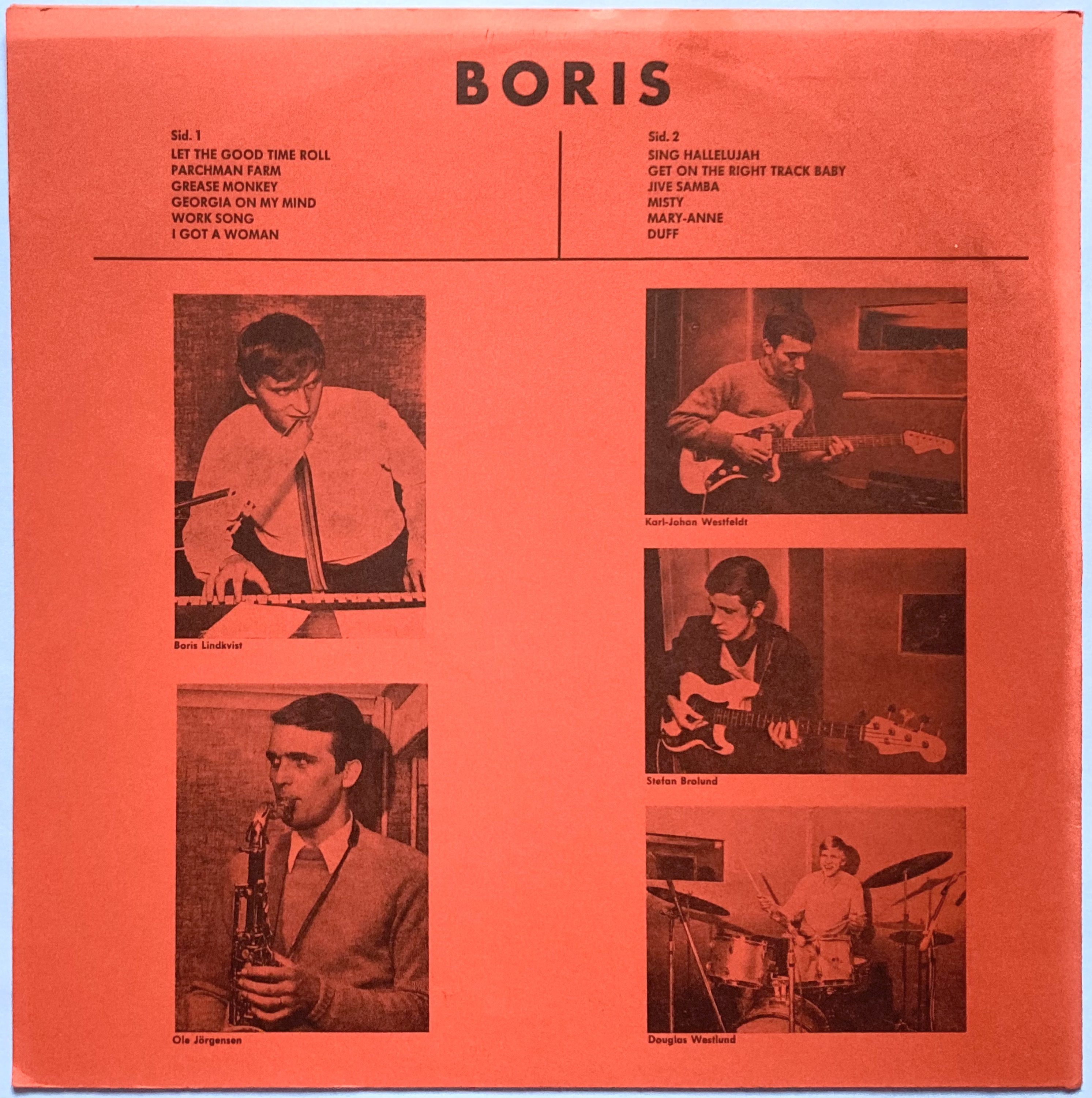 BORIS - R&B Swe-orig LP 1968 - 3