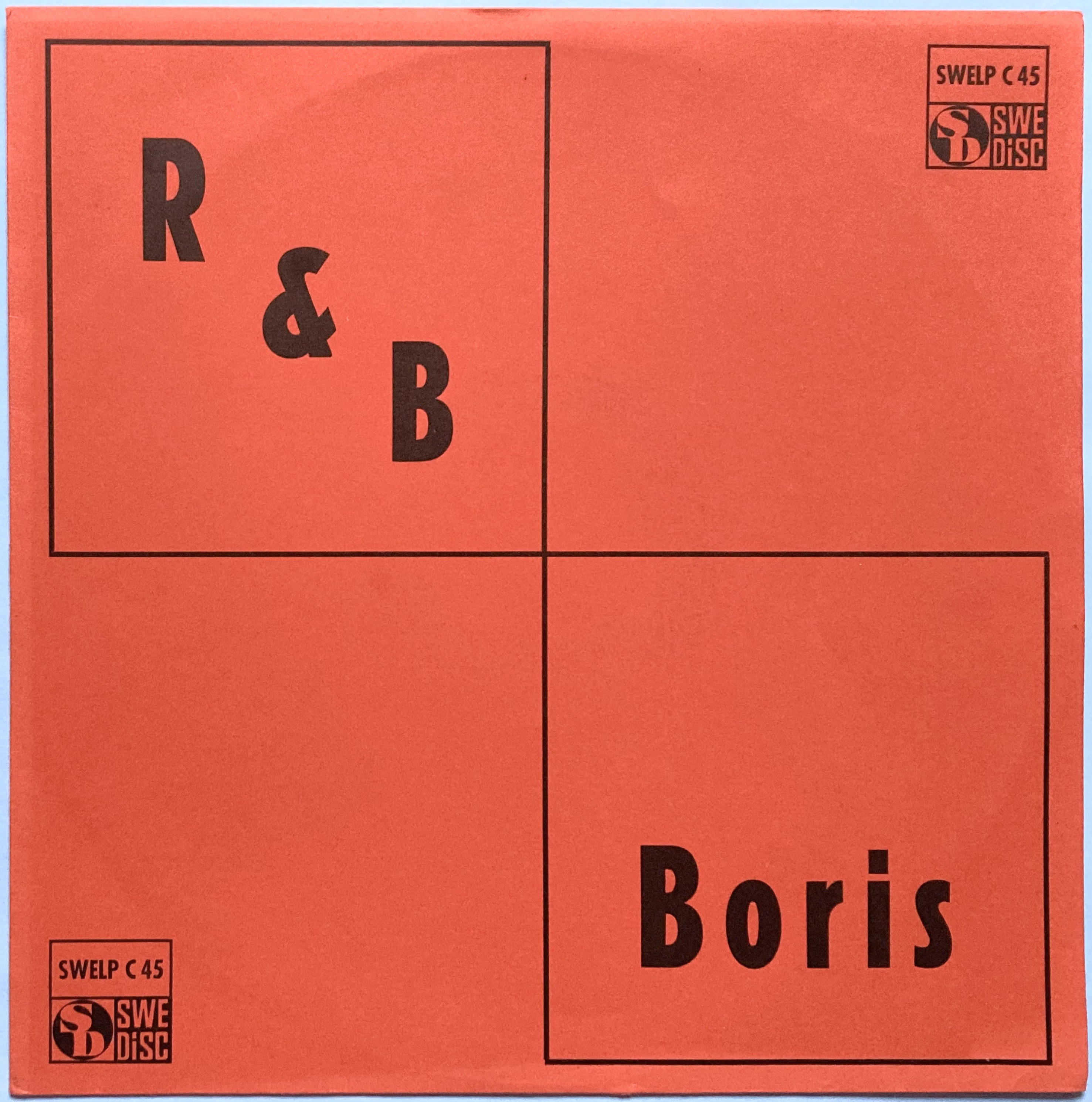 BORIS - R&B Swe-orig LP 1968 - 2