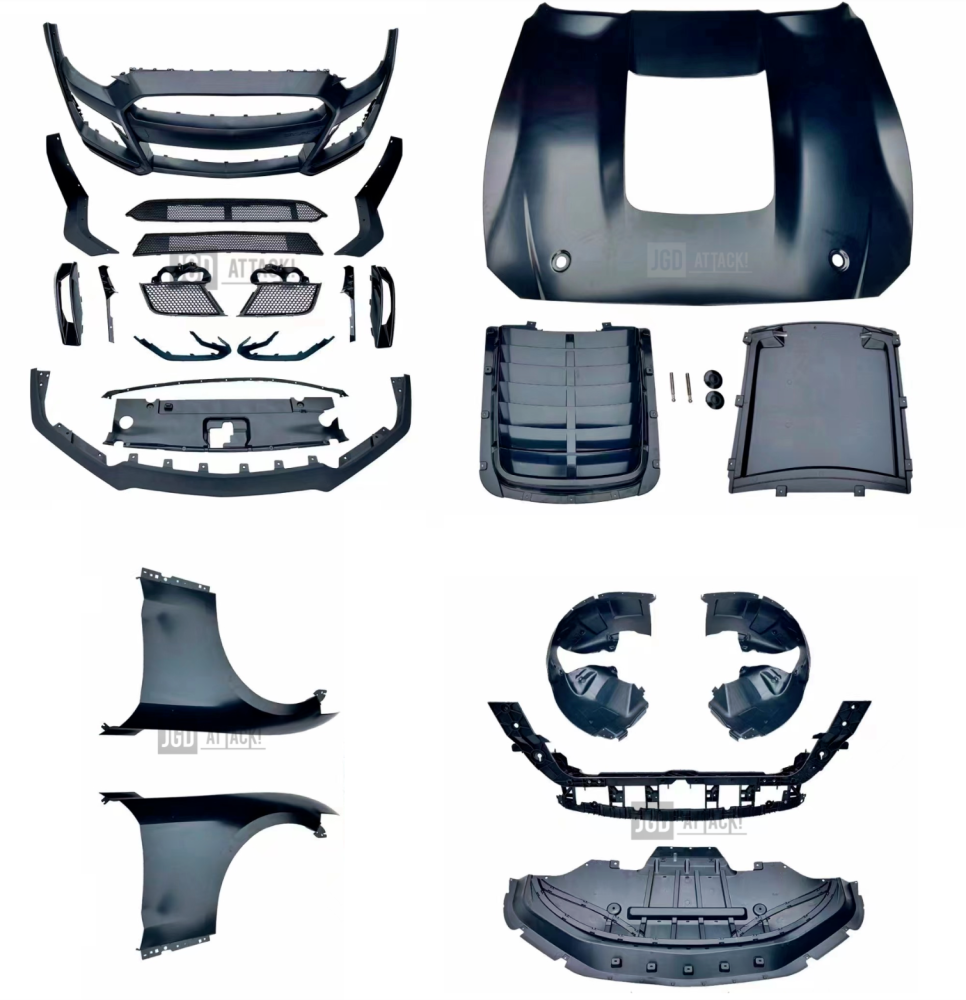 Full Body Kit - 1:1 GT500 Style (MUSTANG 15-17 GT, V6, Ecoboost) - 3