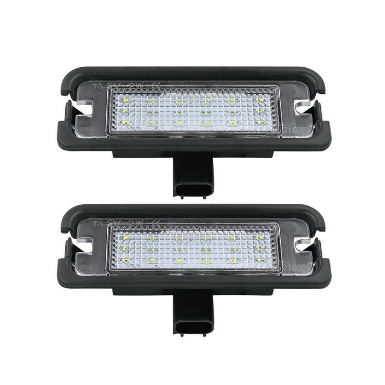 LED Regplåtsbelysning - kitt (MUSTANG 15-22) - 2