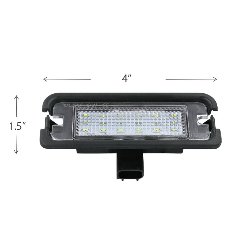 LED Regplåtsbelysning - kitt (MUSTANG 15-22) - 4